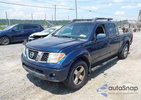 2007 Nissan Frontier Le из США, поврежденный, VIN 1N6AD09W87C404587